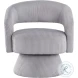 Upton Gray Swivel Chair