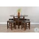 Sagewyn Dark Brown 54" Round Counter Height Dining Table
