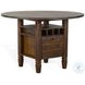 Sagewyn Dark Brown 54" Round Counter Height Dining Table