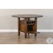 Sagewyn Dark Brown 54" Round Counter Height Dining Table