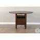 Sagewyn Dark Brown 54" Round Counter Height Dining Table