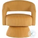 Upton Yellow Swivel Chair