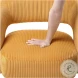 Upton Yellow Swivel Chair