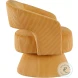 Upton Yellow Swivel Chair