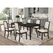 Lexton Black Extendable Dining Table