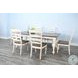 Elmwood Estate Marble White and Buckskin Dining Chair Set of 2