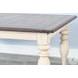 Elmwood Estate White 84" Extendable Rectangular Dining Table