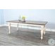 Elmwood Estate White 84" Extendable Rectangular Dining Table