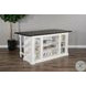 Autumn Echo White 13" Drop Leaf Kitchen Island