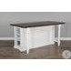 Autumn Echo White 13" Drop Leaf Kitchen Island