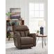 Sutton Chocolate Leather Triple Power Rocker Recliner with USB Charging