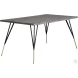 Montessa Gray Rectangular 59" Dining Table