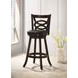 Calecita Cappuccino Upholstered Seat Swivel Bar Stool Set of 2