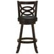 Calecita Cappuccino Upholstered Seat Swivel Bar Stool Set of 2