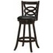 Calecita Cappuccino Upholstered Seat Swivel Bar Stool Set of 2