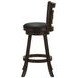 Calecita Cappuccino Upholstered Seat Swivel Bar Stool Set of 2