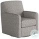 Flash Dance Moonwalk Pewter 29" Wide Swivel Glider