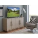 Studio Designs Dove Gray Donovan Media Console