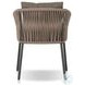 Porto Ellor Brown Outdoor Dining Chair