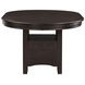 Lavon Espresso Extendable Dining Table