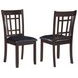 Lavon Black Side Chair Set of 2