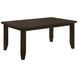 Dalila Cappuccino Rectangular Dining Table