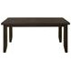 Dalila Cappuccino Rectangular Dining Table