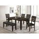 Dalila Cappuccino Rectangular Dining Table