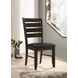 Dalila Dark Brown Side Chair Set of 2