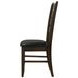 Dalila Dark Brown Side Chair Set of 2