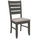 Dalila Grey Ladder Back Side Chair Set of 2