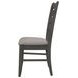Dalila Grey Ladder Back Side Chair Set of 2