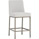 Leighland Light Grey Counter Height Stool
