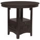 Lavon Espresso Extendable Counter Height Dining Table