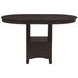Lavon Espresso Extendable Counter Height Dining Table