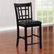 Lavon Black 24" Bar Stool Set of 2