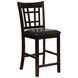 Lavon Black 24" Bar Stool Set of 2