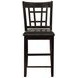 Lavon Black 24" Bar Stool Set of 2