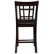 Lavon Black 24" Bar Stool Set of 2