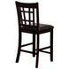 Lavon Black 24" Bar Stool Set of 2