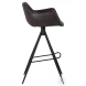 Hendry Town Grey Swivel Bar Stool