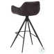Hendry Town Grey Swivel Bar Stool