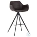 Hendry Town Grey Swivel Bar Stool