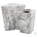 Ava Marble Look End Table