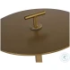 Sia Brass End Table