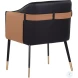 Carter Napa Cognac Armchair