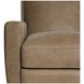 Bastille Tan Leather Recliner