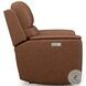 Henry Russet Leather Power Recliner with Power Headrest and Lumbar