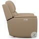 Henry Brown Leather Power Recliner with Power Headrest and Lumbar