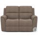 Henry Brown Power Reclining Loveseat with Power Headrest and Lumbar